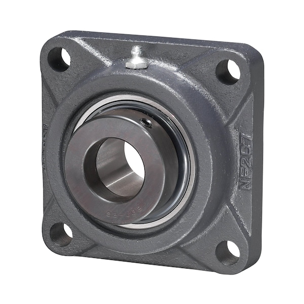 Iptci 4-Bolt Flange Ball Bearing Mounted Unit, 1.75 in Bore, Eccentric Collar Locking NANF209-28 - main